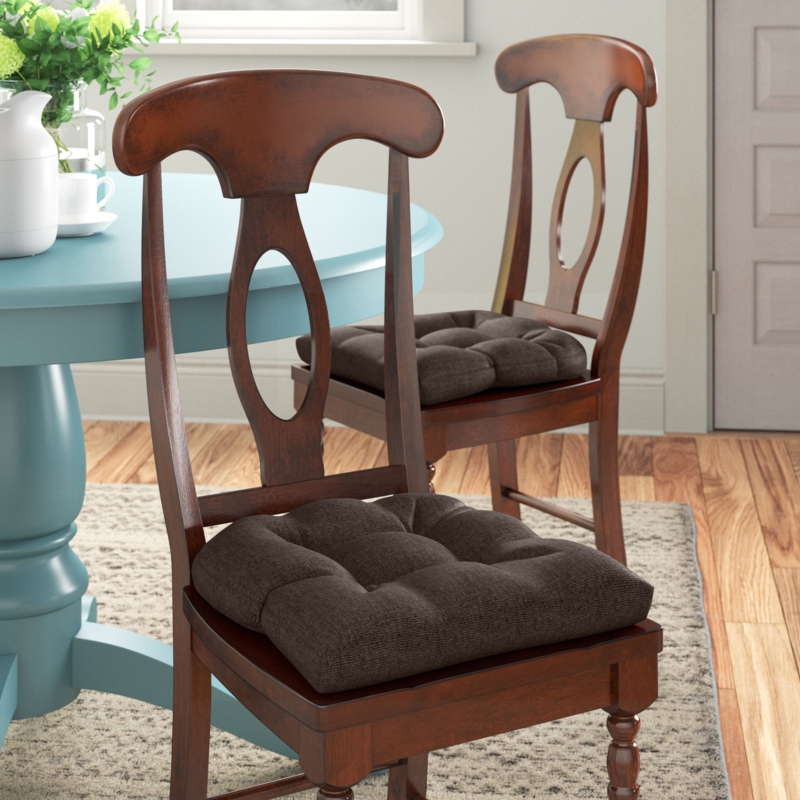 Non-Slip Dining Room And Kitchen Seat Cushions, 15 X 15 X 3 Inches