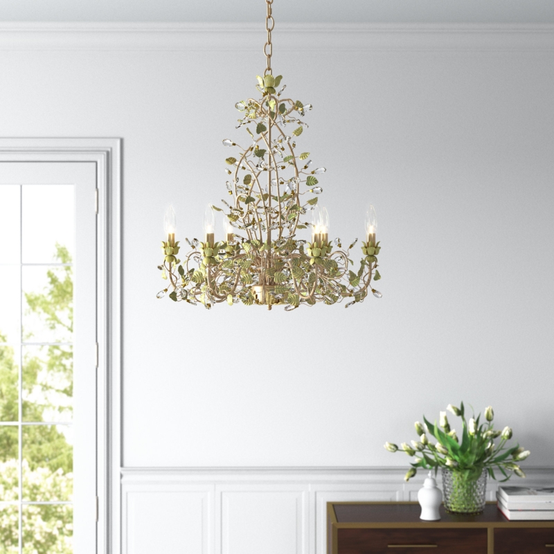 Noran 6 - Light Dimmable Empire Chandelier