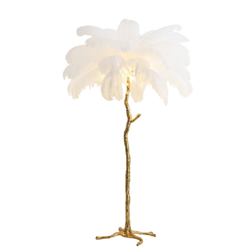 Nordic Feather 67'' LED Novelty Floor Lamp