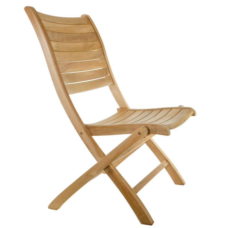 Nordic Teak - Loon Peak Natural Teak Outdoor Folding Chair