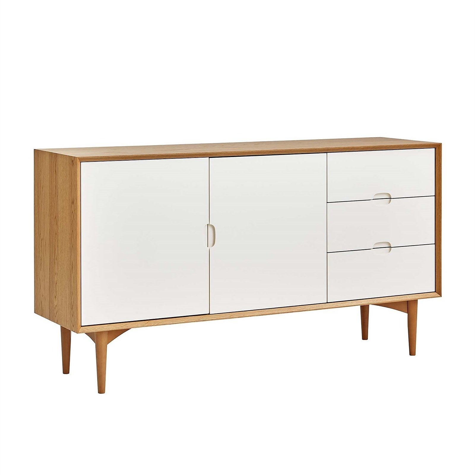 Nordic Wide Sideboard White