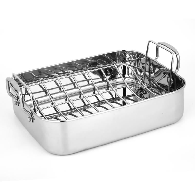 NutriChef Stainless Steel Roasting Pan