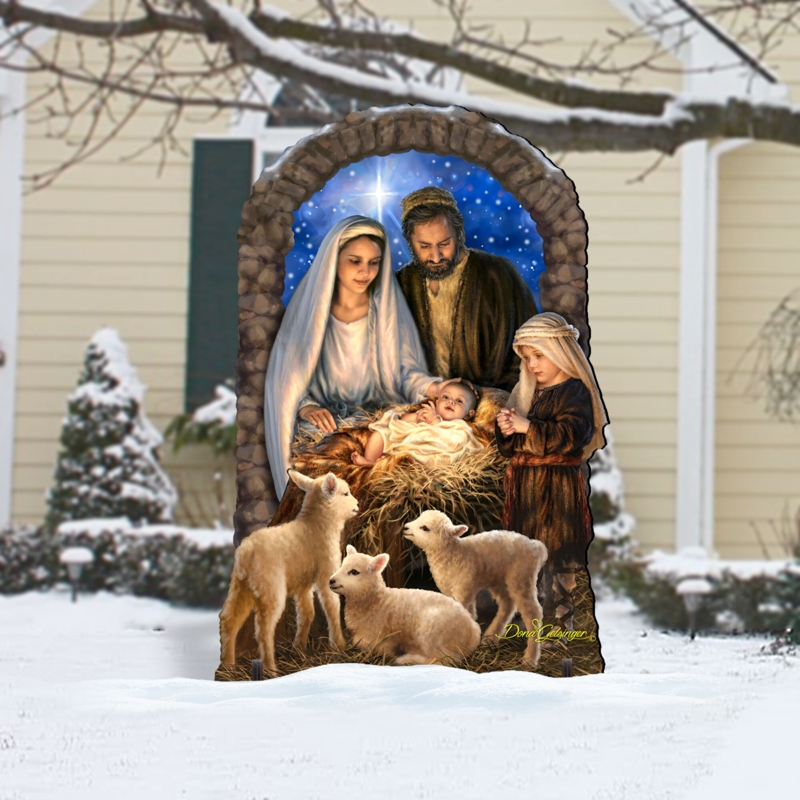 OD Miracle Nativity Home and Dcor Lawn Art