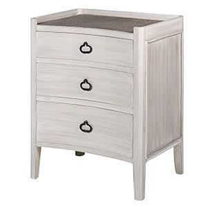 Olga 3 Drawer Bedside Table