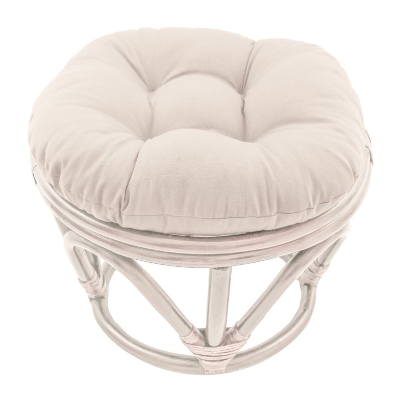 Outdoor 4'' Ottoman Seat Cushion