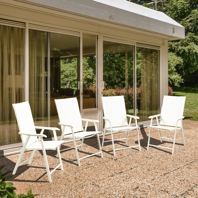 Outdoor Folding Dining Armchair