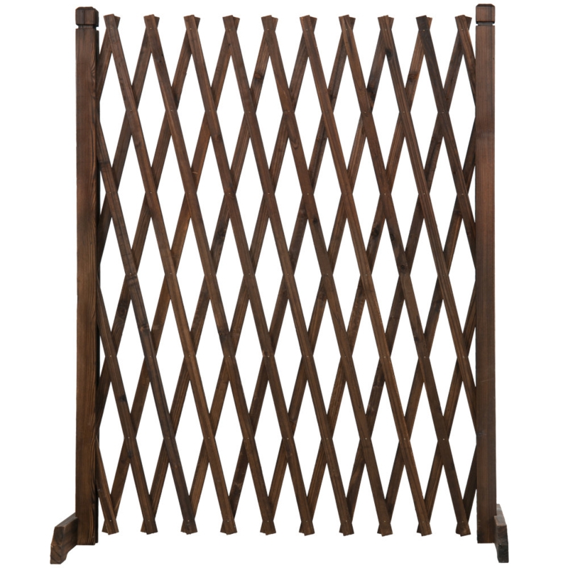Outdoor Solid Wood Privacy Screen Panel