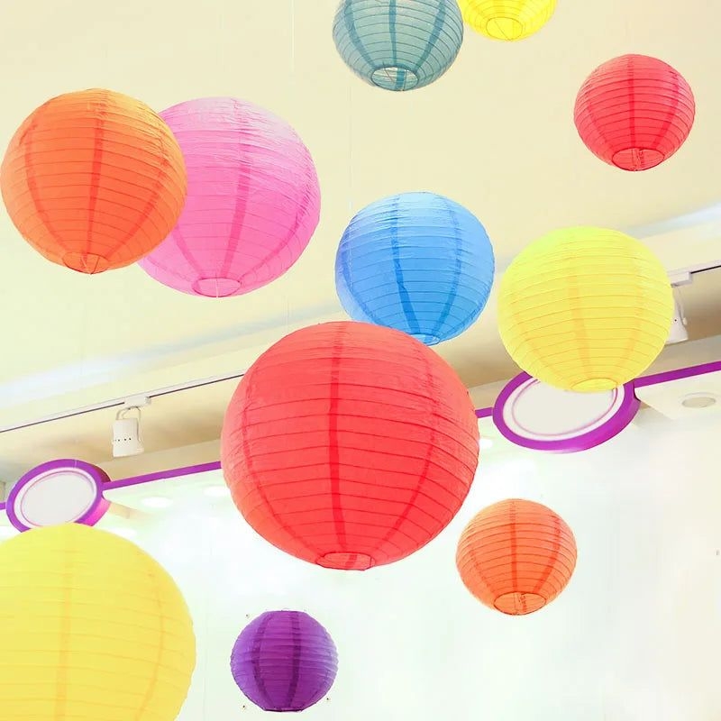 Paper Lanterns - Light Purple