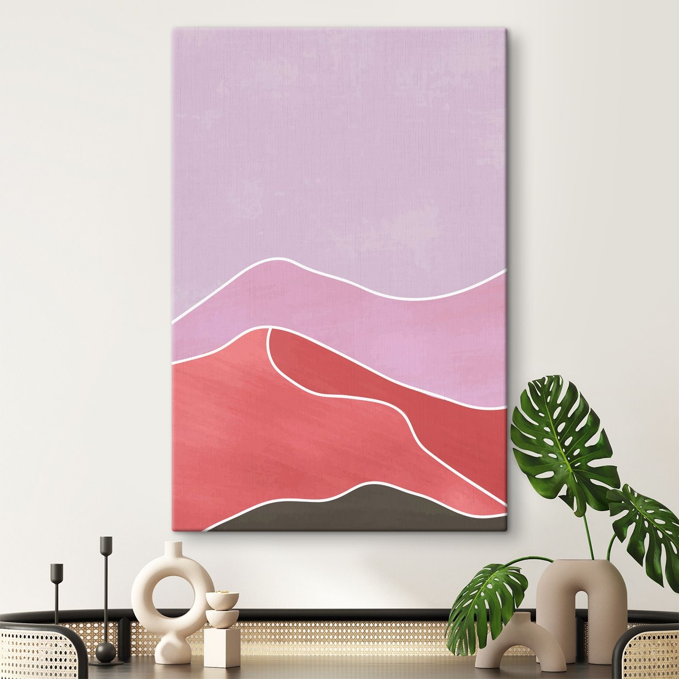 Peintures Montagnes colores, Tableaux abstraction, s37636 :