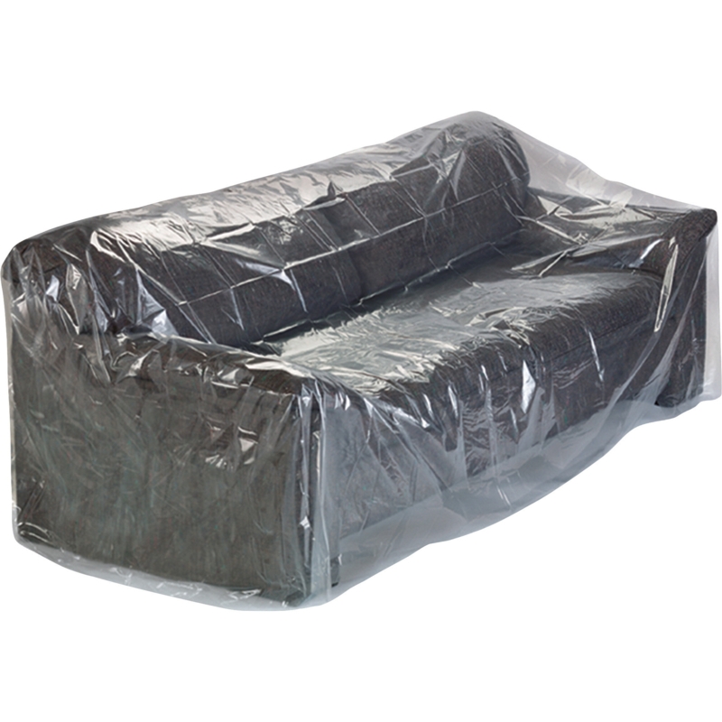Plastic Box Cushion Sofa Slipcover