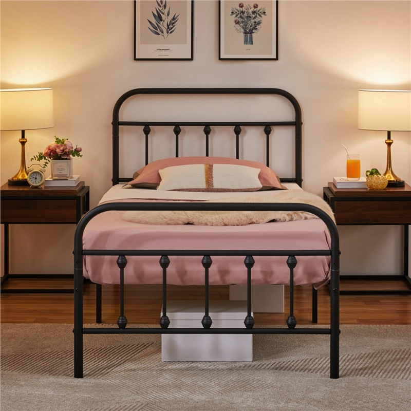 Platform Bed Frame/Mattress Foundation/No Box Spring Needed