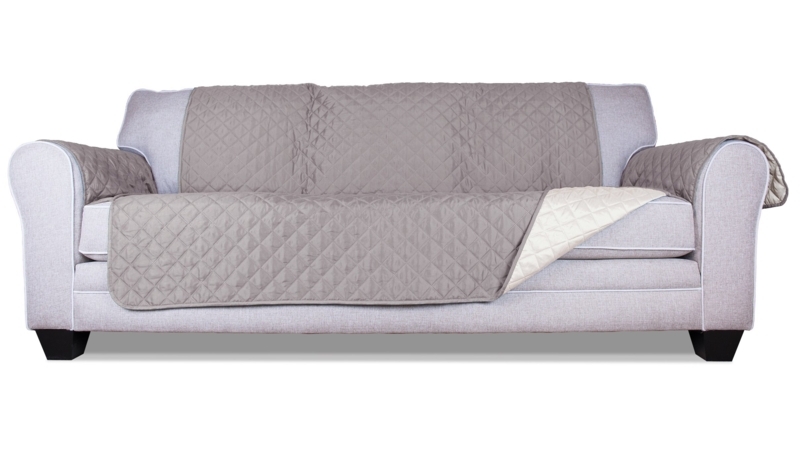Polyester Box Cushion Sofa Slipcover