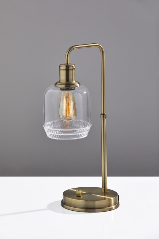 Quiroga Metal USB Desk Lamp