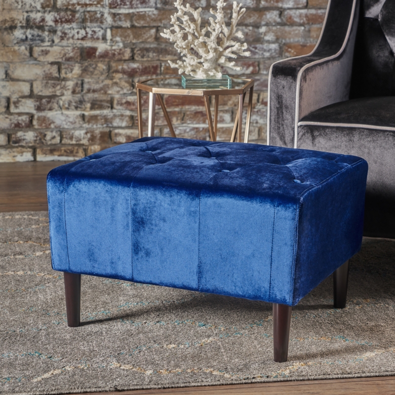 Ranck Velvet Ottoman