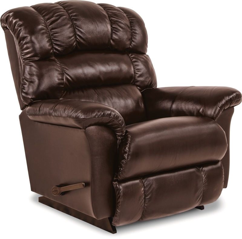 Randell Oversized Leather Match Rocking Recliner