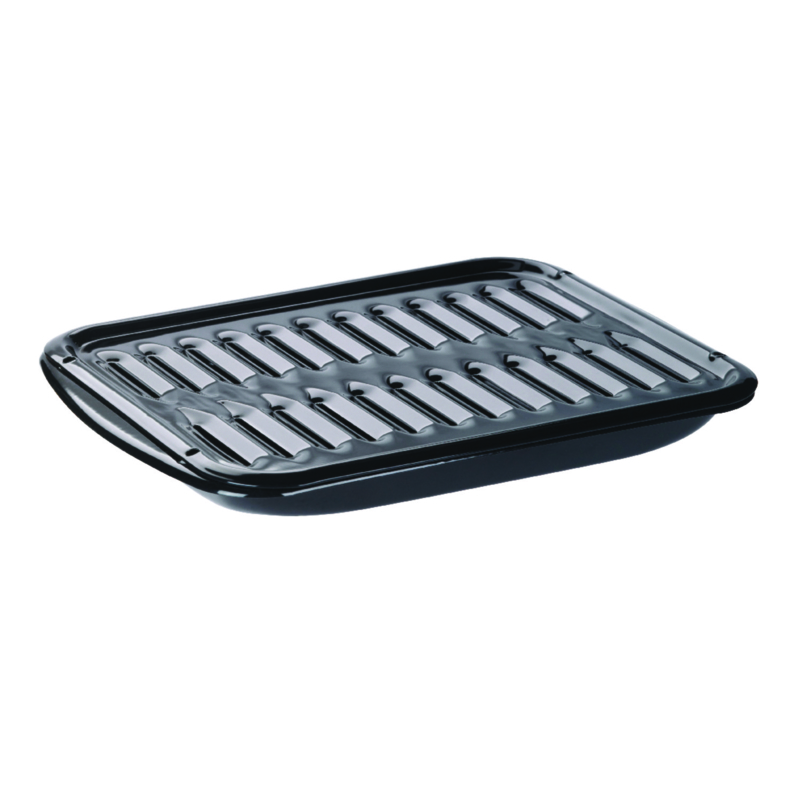 Range Kleen 16 in. Porcelain China Broiler Pan