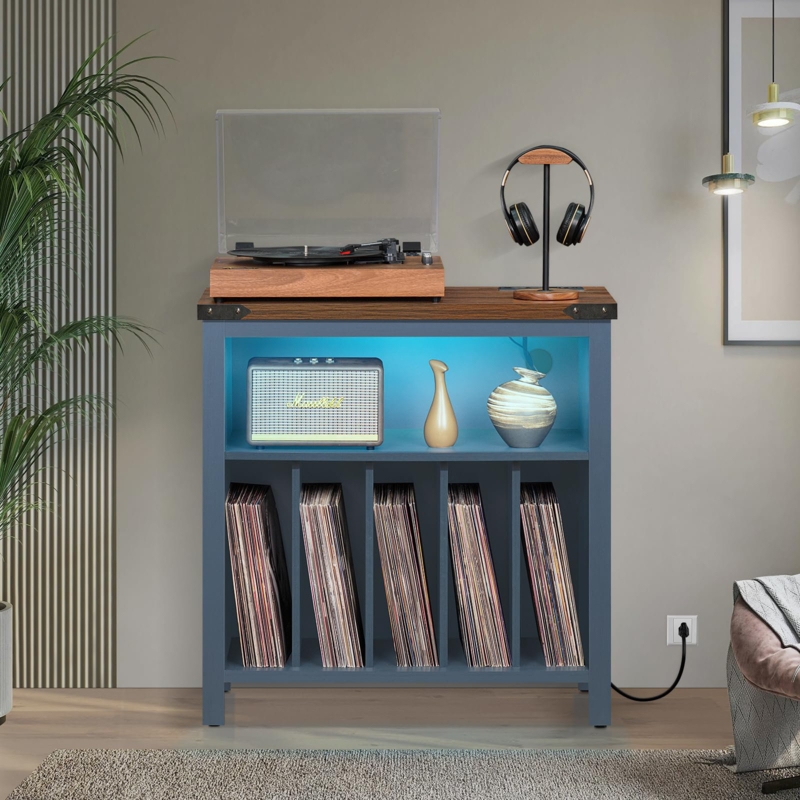 Record Player Audio Cabinet