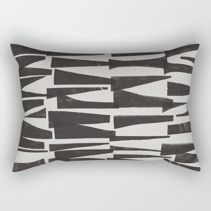 Rectangular Pillow | Shapes & Layers by Alisa Galitsyna - Small (17" x 12") - Society6