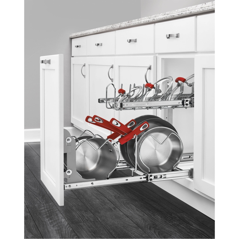 Rev-A-Shelf Cabinet Door Mount Kit for Pull Out Shelves & Trash Cans