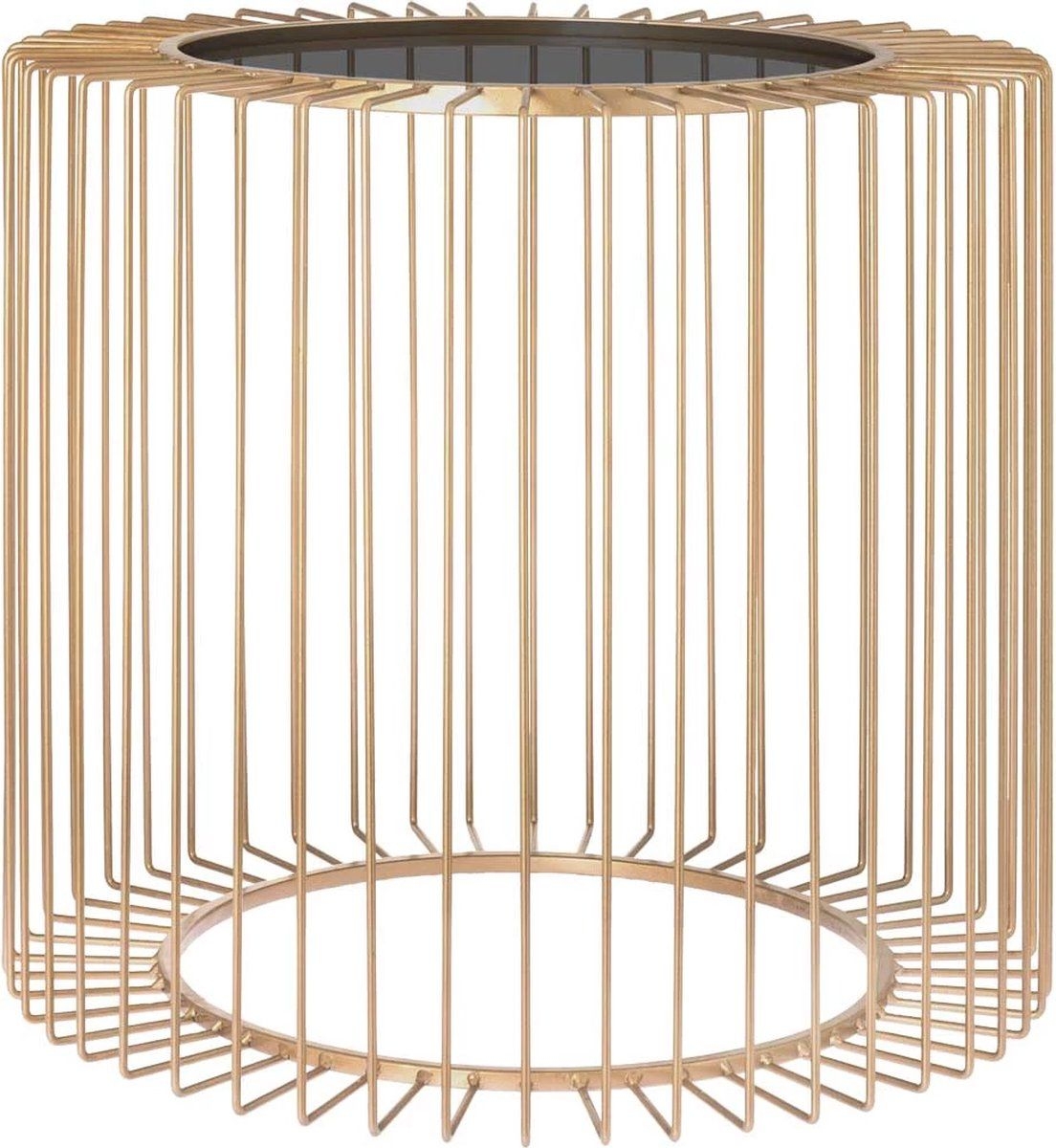 Riverdale - Bijzettafel Rocco goud 50cm Goud