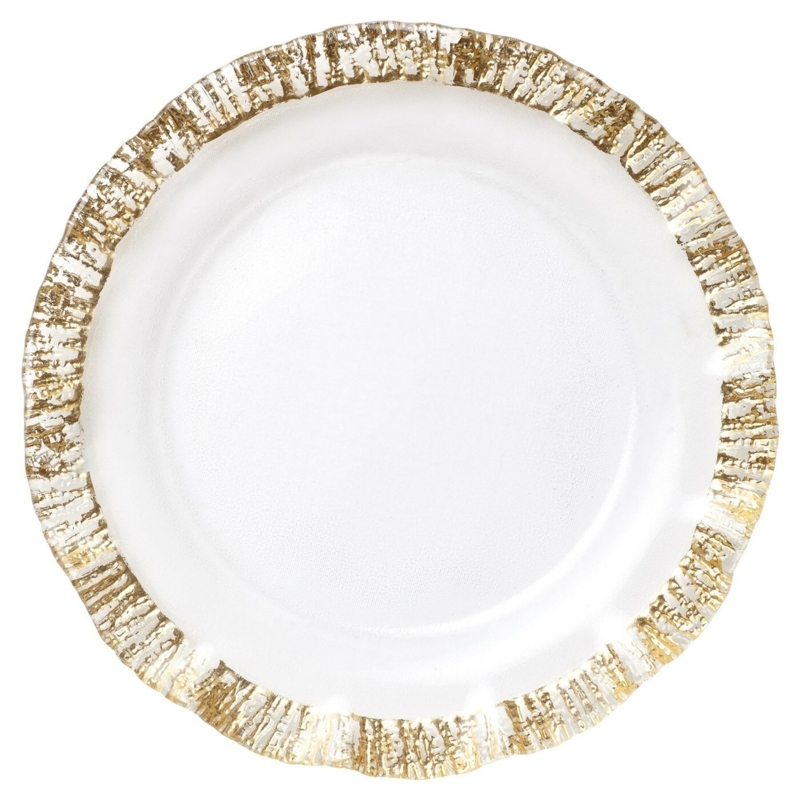 Rufolo Glass Service Plate/Charger