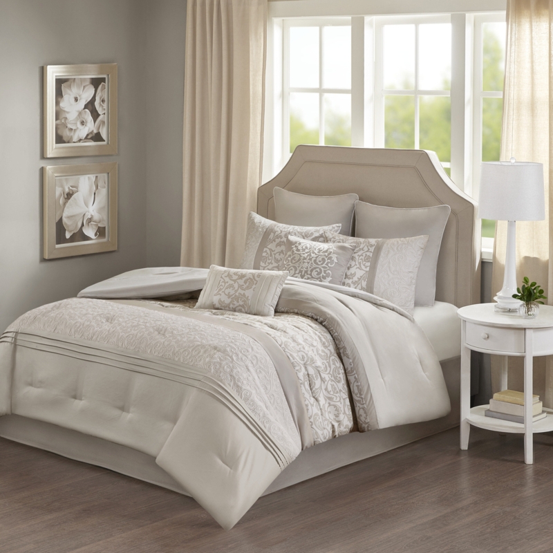 Sayers Embroidered 8 Piece Comforter Set