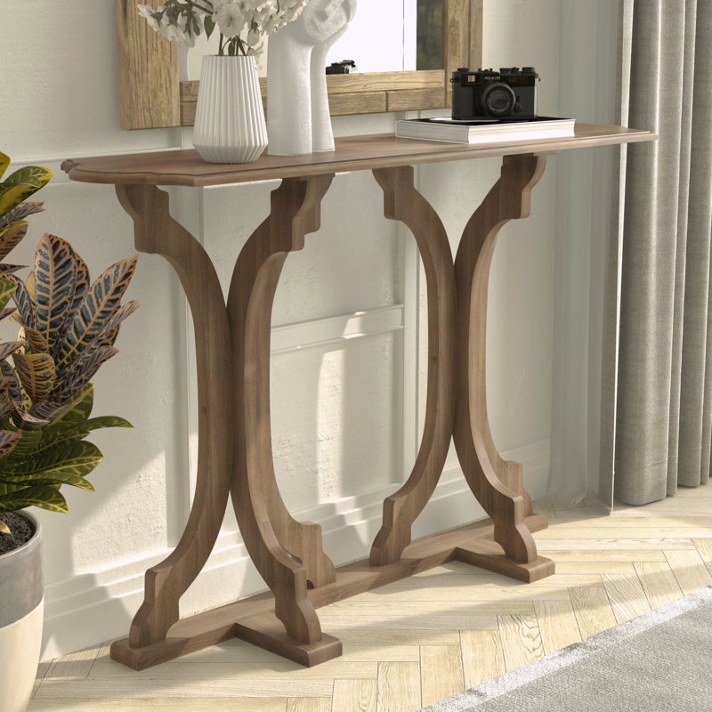 Saylor 45.9" Solid Wood Console Table