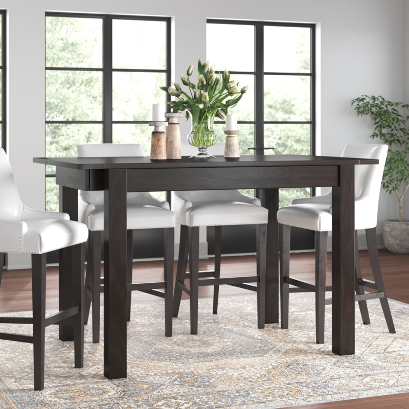 Schoenberg Extendable Solid Wood Dining Table