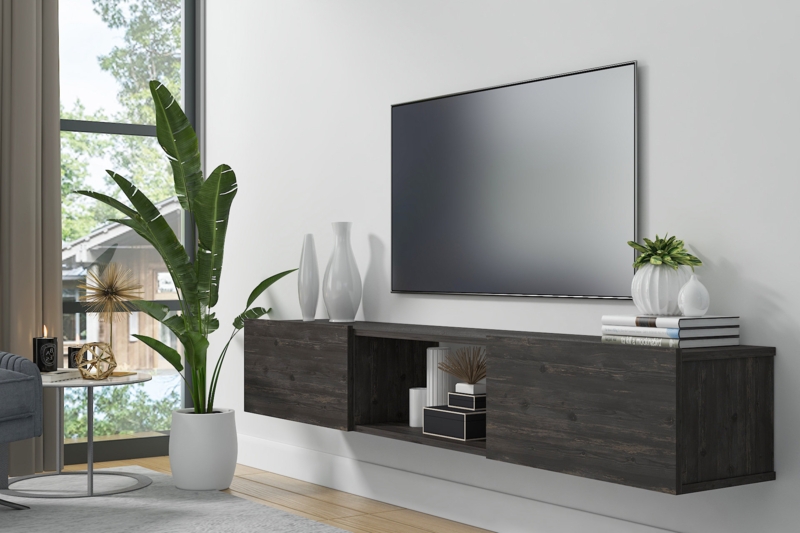 Sculley 71'' Floating TV Stand Up to 80" TV's Wall Mounted Media Console