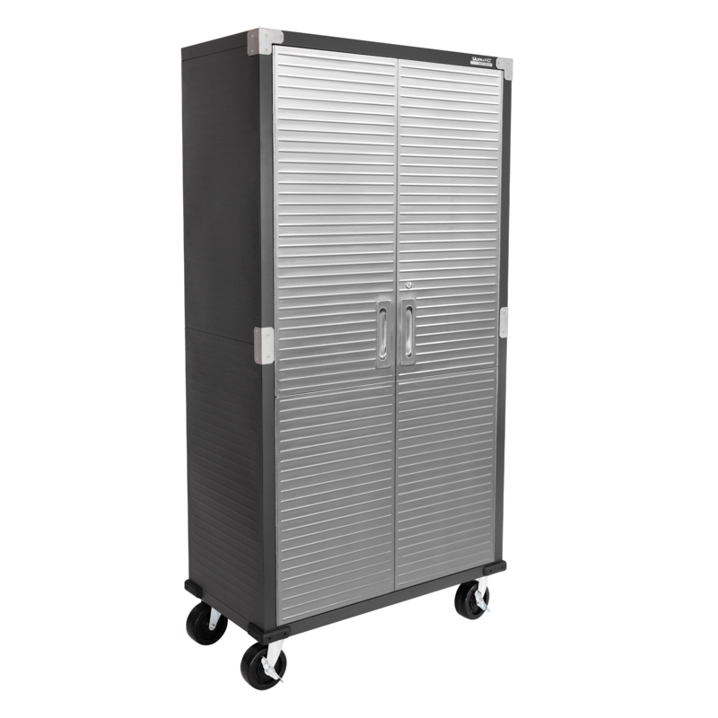 Seville Classics UltraHD Storage Cabinet, 36" W x 18" D x 72" H