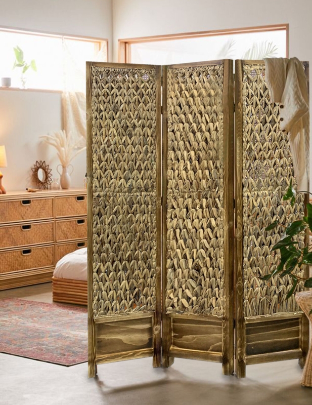 Shearer 48'' W x 67'' H 3 - Panel Folding Room Divider