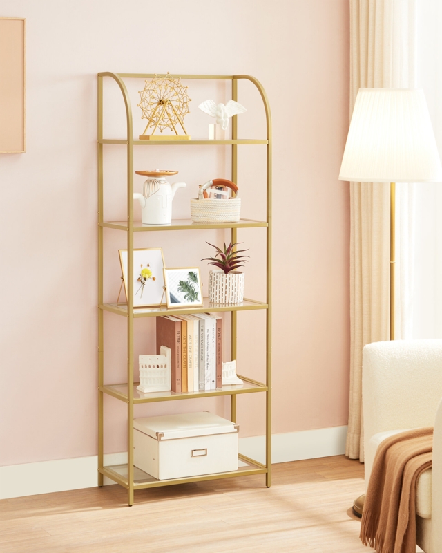 Sheffield 62.7H* 23.6W Etagere Bookcase