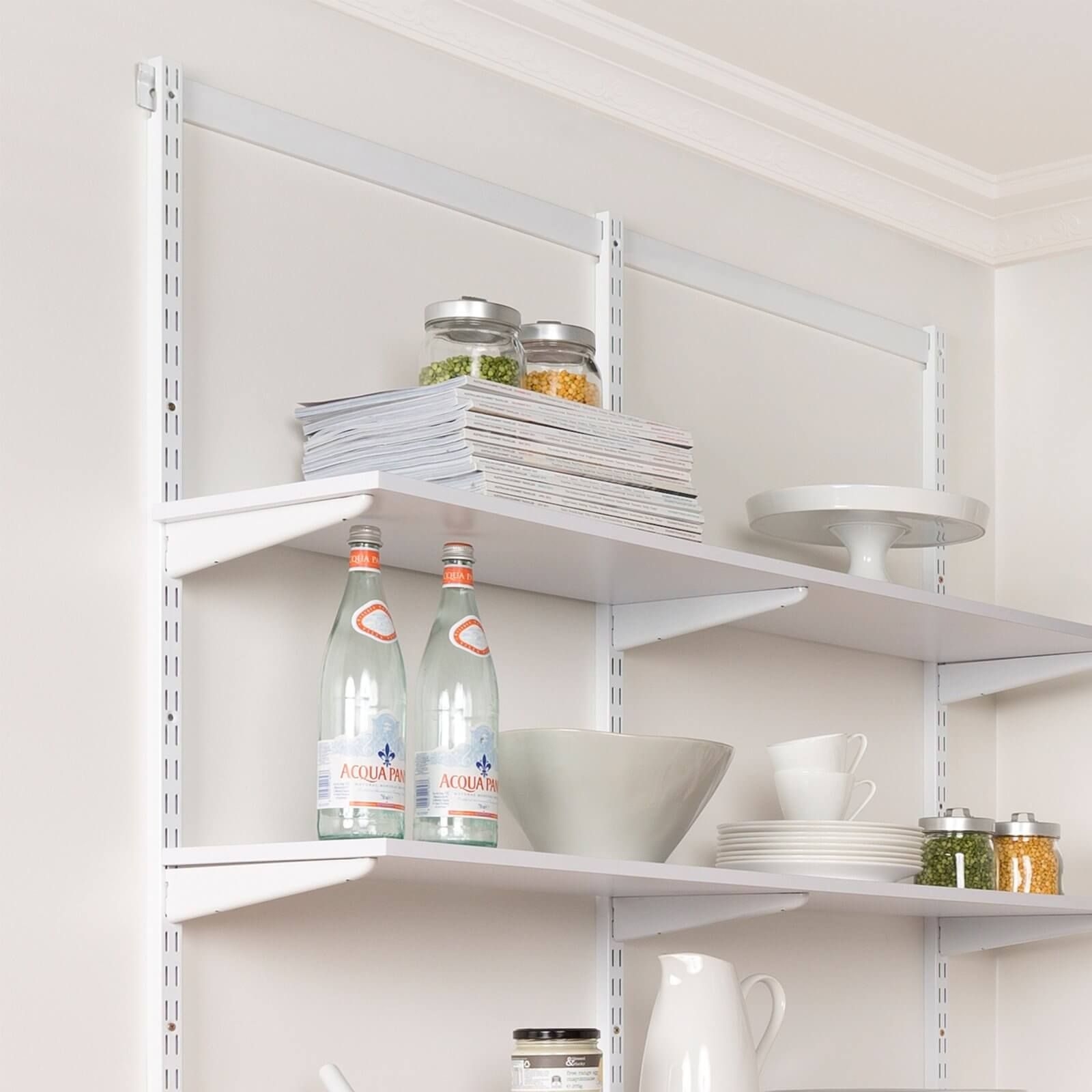 Shelf White 1200x16x350mm