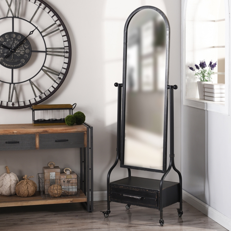 Shirley Metal Flat Mirror