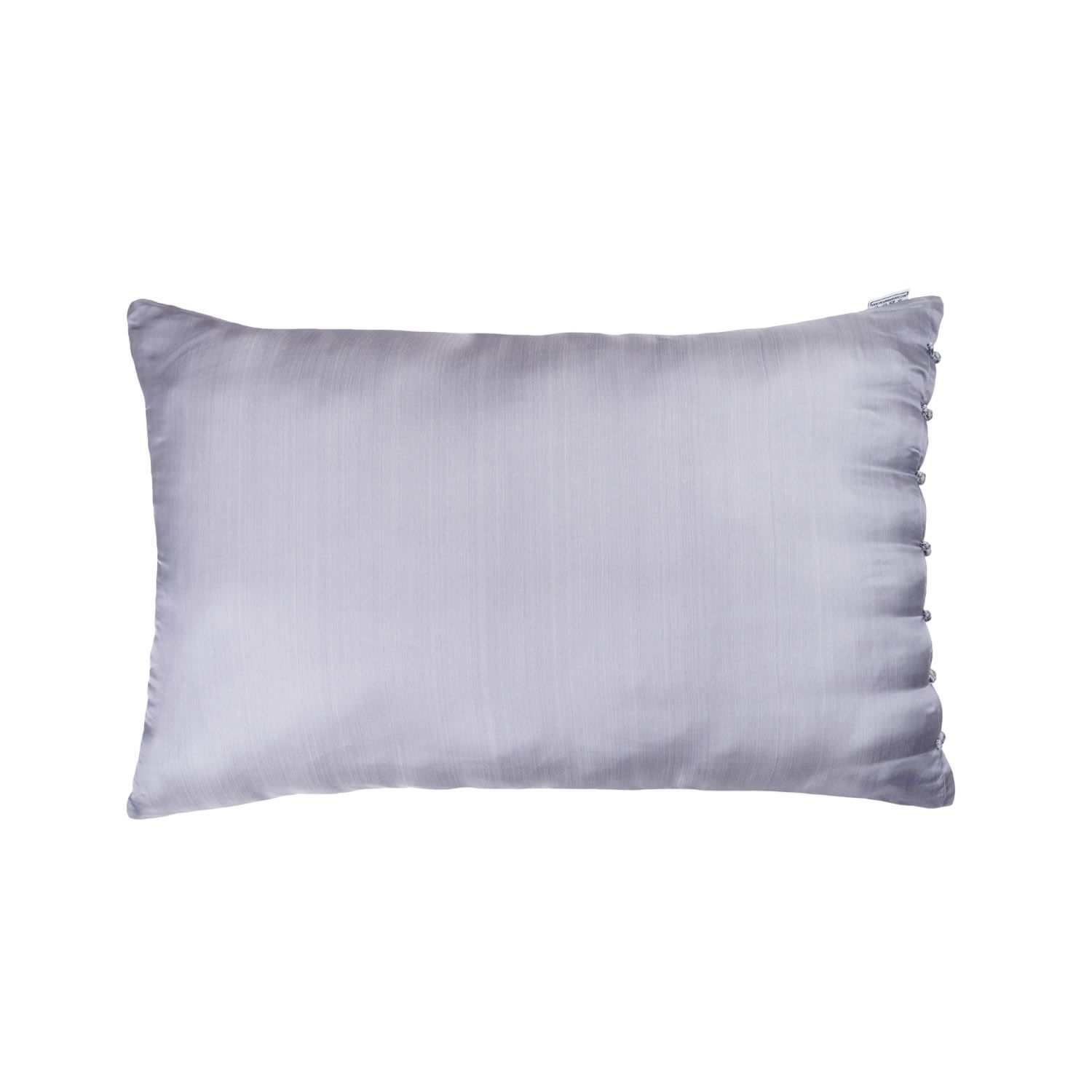 Silk Pillow Case - Grey | Uk Double | The Annam House