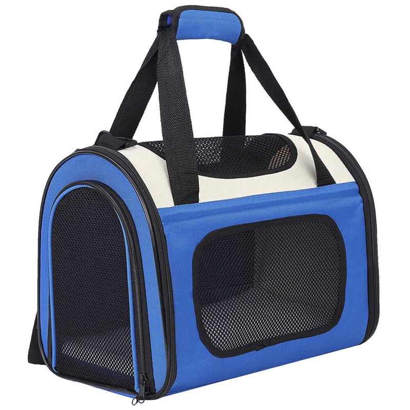 Soft-Sided Collapsible Pet Carrier for Small Dogs,Cats,Puppy Airline Approved