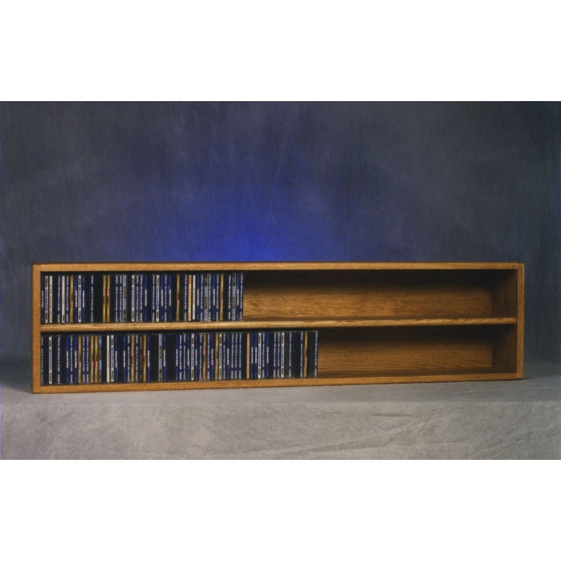Solid Wood 12.75'' H Wall Mounted Media Storage