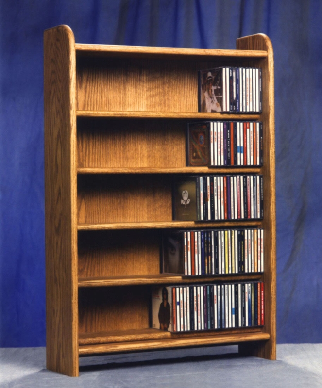 Solid Wood 35.75'' H Wall Mounted Media Storage