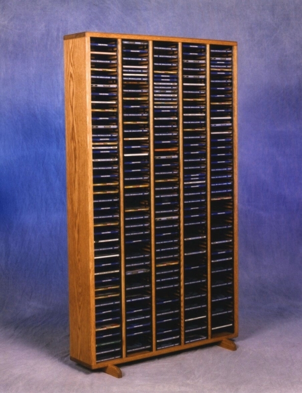 Solid Wood 52'' H Wall Mounted Media Storage
