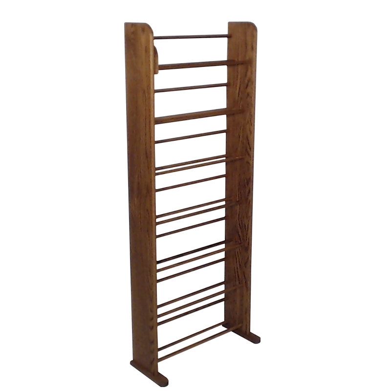 Solid Wood 61.5'' H Dowel Rack