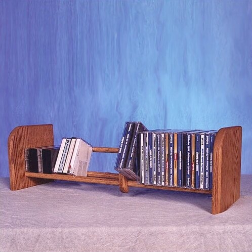 Solid Wood 7.25'' H Dowel Rack