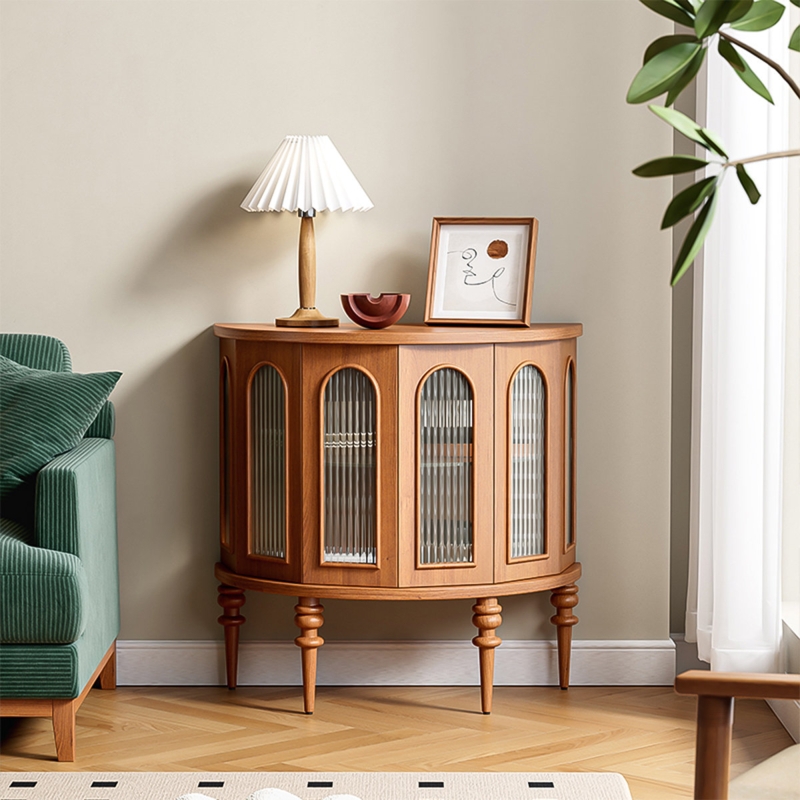 Solid Wood Accent Cabinet