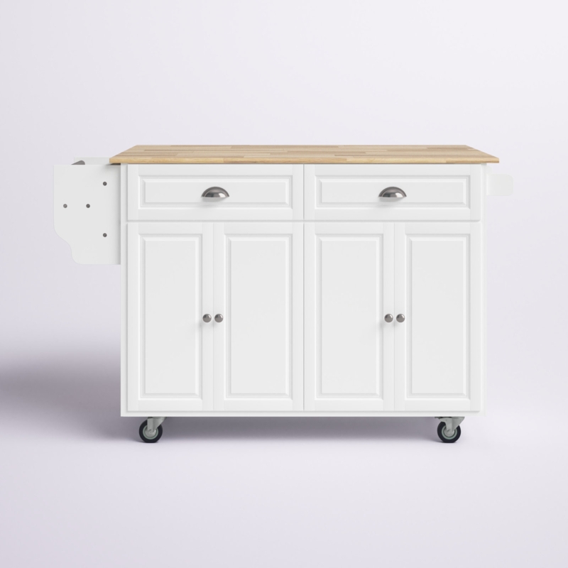 Solid Wood Kitchen Island