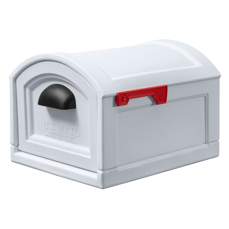 Step2 Town-To-Town Black or White Post Mounted Mailbox