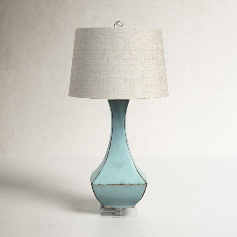 Sterling Metal Table Lamp