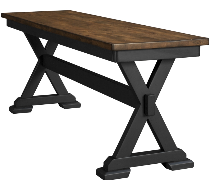 Suki Solid Wood Bench