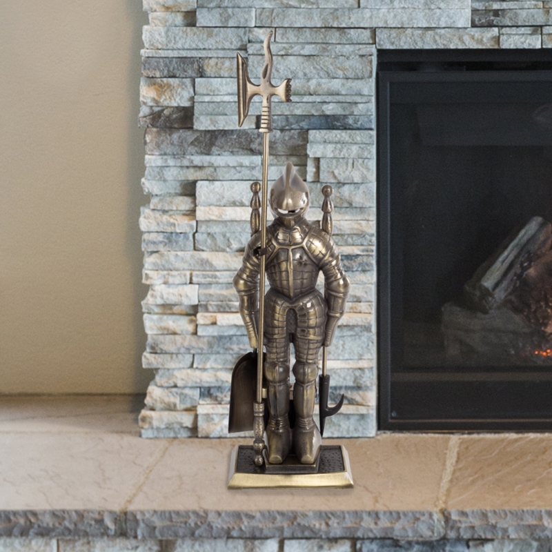 Syd 5 Piece Iron Fireplace Tool Set