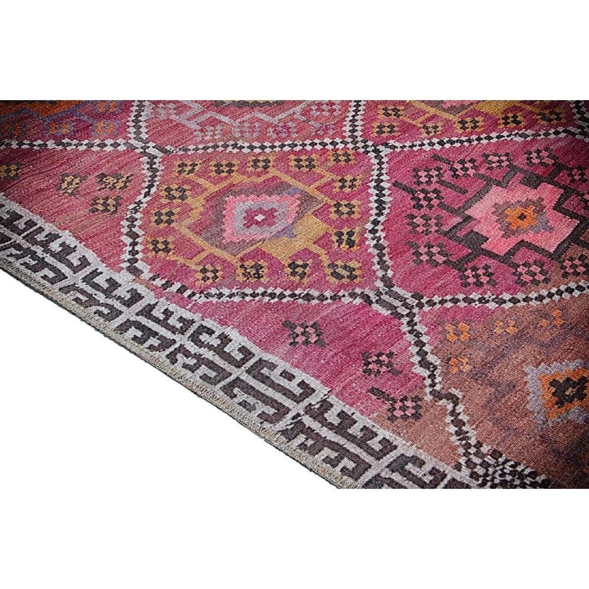 Tapis de salon style oriental OASIS - Rouge / 160x230