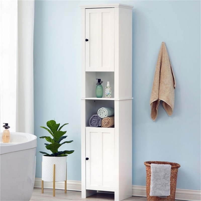 Thatcham Freestanding Linen Cabinet