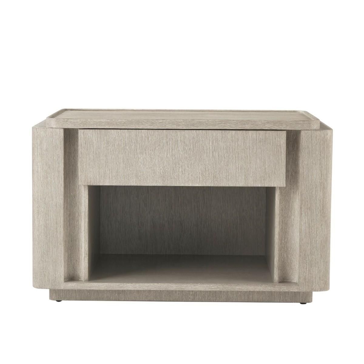 Theodore Alexander Repose Collection Wooden Night Stand  Designer Collections